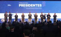  Ratinho Jr. participou da abertura do Fórum dos presidentes